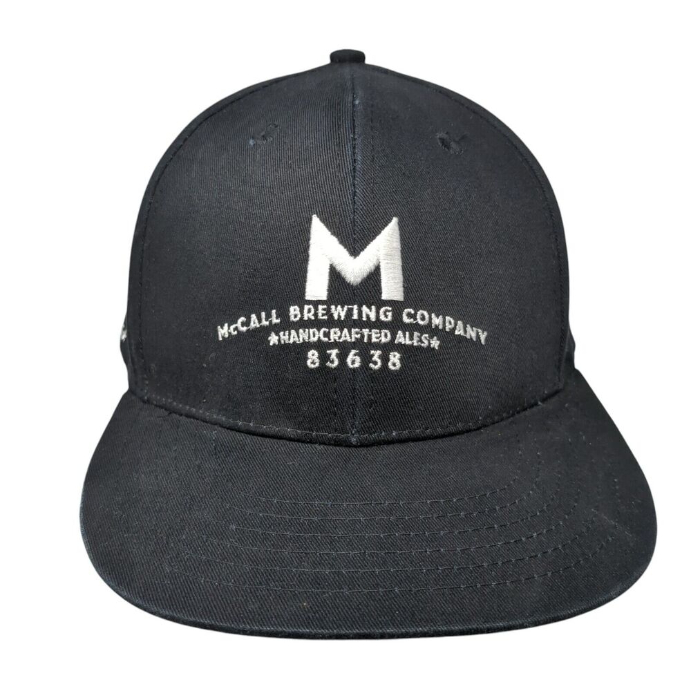 McCall Brewing Company Snapback Hat Black One Size Brewery Branding Co